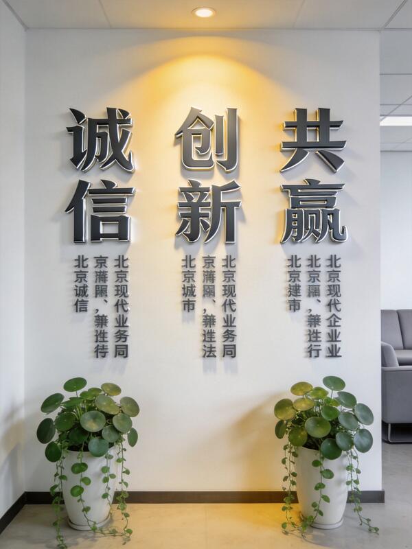 北京企业文化墙设计：打造有温度的企业视觉名片